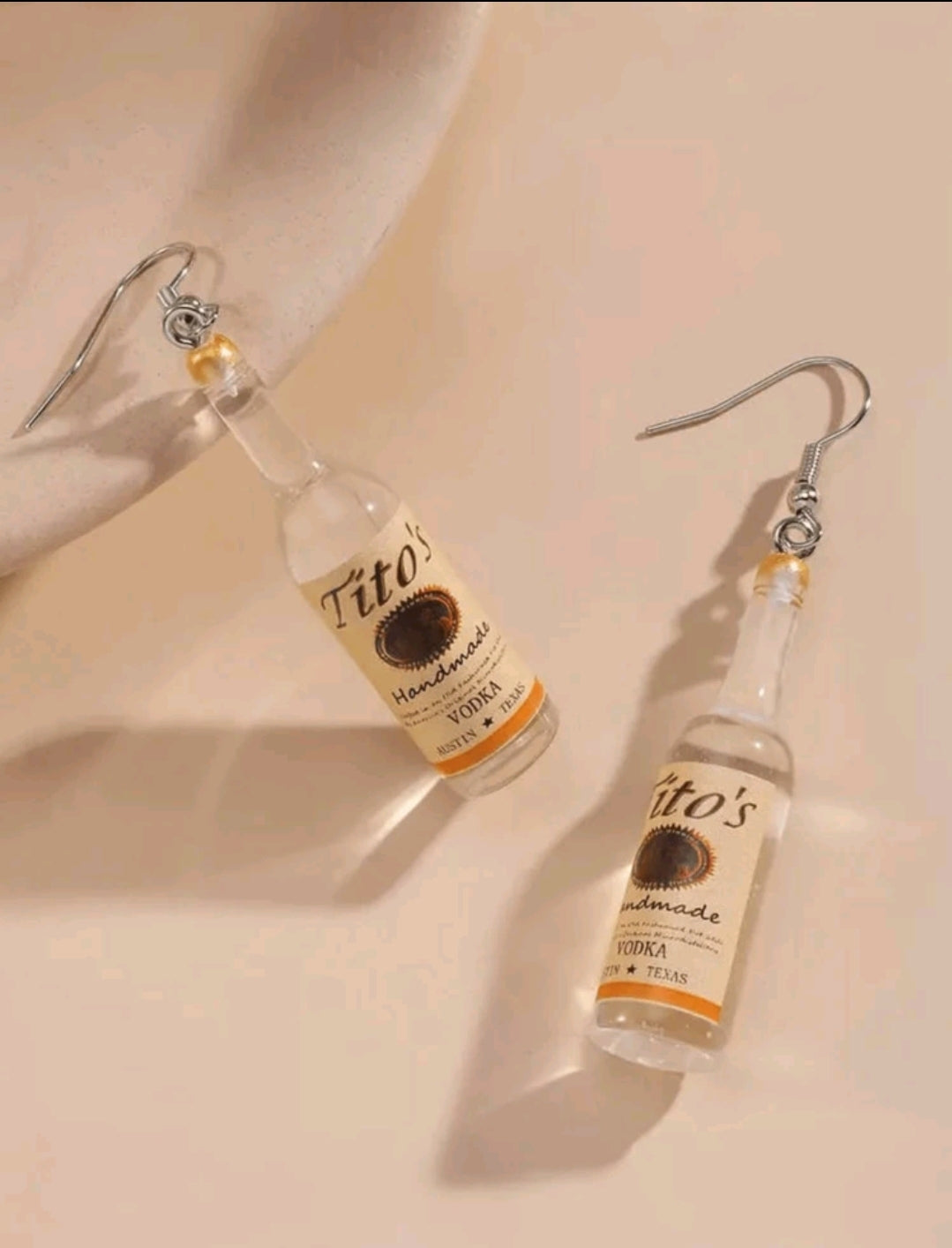 Tito Bottled Shaped Earrings